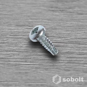 VITI AUTOPERFORANTI TESTA CILINDRICA IMPRONTA QUADRA DENTELLATA SOTTOTESTA